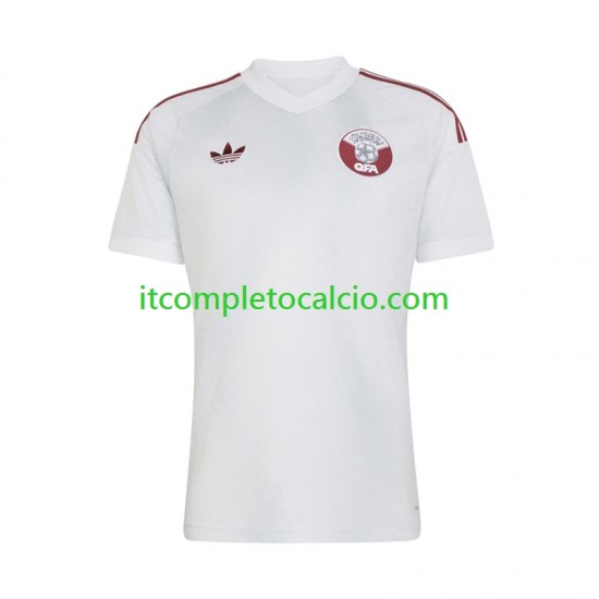 Maglia Qatar Divisa Away 2026 2027 Manica Corta ,Uomo