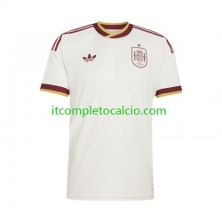Maglia Spagna Divisa Away Mondiali 2026 Manica Corta ,Uomo