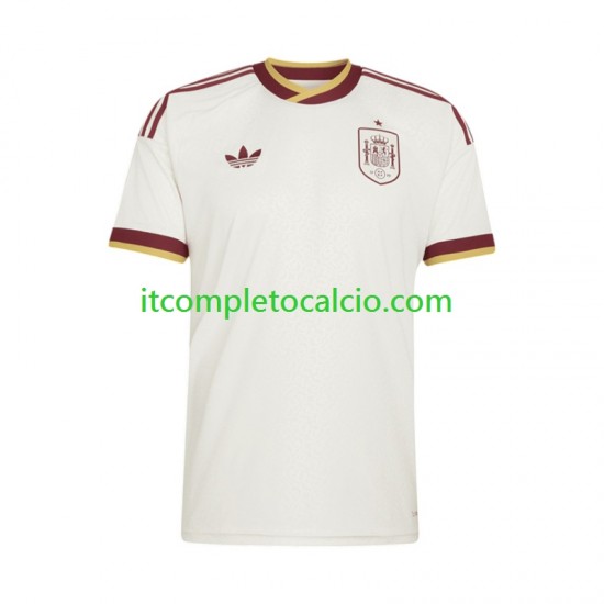 Maglia Spagna Divisa Away Mondiali 2026 Manica Corta ,Uomo