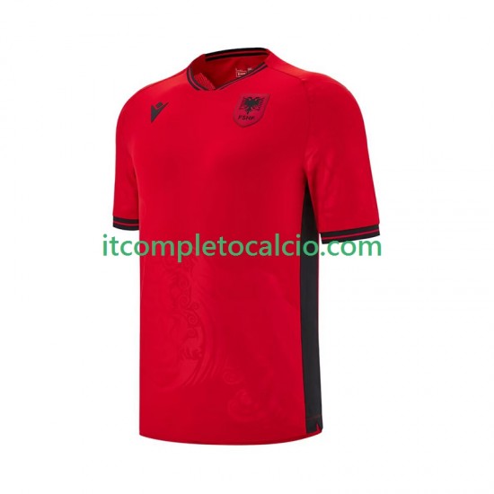 Maglia Albania Divisa Home 2025-2026 Manica Corta ,Uomo