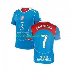 Maglia Atlético Madrid Antoine Griezmann 7 Terza Divisa 2025-2026 Manica Corta ,Uomo