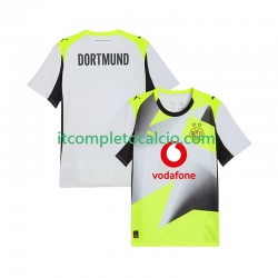 Maglia Borussia Dortmund Divisa Away 2025-2026 Manica Corta ,Uomo