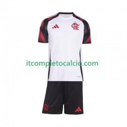 Maglia CR Flamengo Divisa Away 2025-2026 Manica Corta ,Bambino