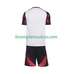 Maglia CR Flamengo Divisa Away 2025-2026 Manica Corta ,Bambino