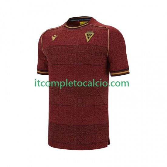 Maglia Cádiz CF Divisa Away 2025-2026 Manica Corta ,Uomo