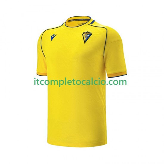 Maglia Cádiz CF Divisa Home 2025-2026 Manica Corta ,Uomo