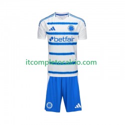 Maglia Cruzeiro Divisa Away 2025-2026 Manica Corta ,Bambino