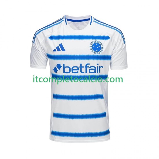 Maglia Cruzeiro Divisa Away 2025-2026 Manica Corta ,Uomo