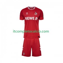 Maglia FC Köln Divisa Away 2025-2026 Manica Corta ,Bambino