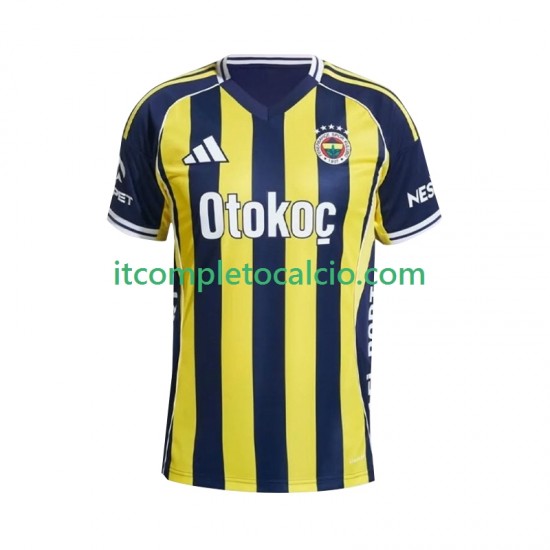 Maglia Fenerbahce Divisa Home 2025-2026 Manica Corta ,Uomo