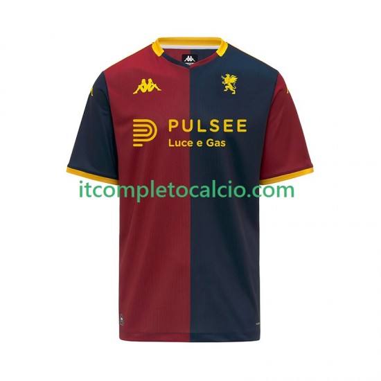 Maglia Genoa Divisa Home 2025-2026 Manica Corta ,Uomo