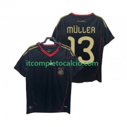 Maglia Germania MULLER 13 Retro Divisa Away 2010 Manica Corta ,Uomo