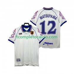Maglia Giappone MATSUYAMA 12 Retro Divisa Away 1998 Manica Corta ,Uomo