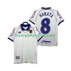Maglia Giappone NAKATA 8 Retro Divisa Away 1998 Manica Corta ,Uomo