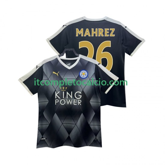 Maglia Leicester City MAHREZ 26 2014 2015 Retro Divisa Away Manica Corta ,Uomo
