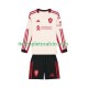 Maglia Liverpool Divisa Away 2025-2026 Manica Lunga ,Bambino