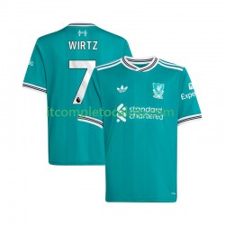Maglia Liverpool Florian Wirtz 7 Terza Divisa 2025-2026 Manica Corta ,Uomo