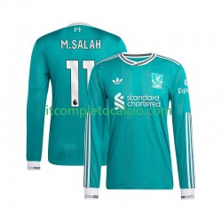 Maglia Liverpool Mohamed Salah 11 Terza Divisa 2025-2026 Manica Lunga ,Uomo