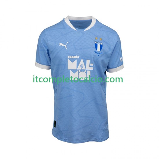 Maglia Malmö FF Divisa Home 2025-2026 Manica Corta ,Uomo