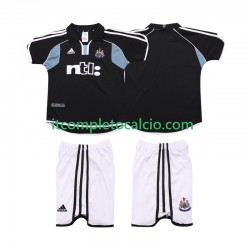 Maglia Newcastle United 2000 2001 Retro Divisa Away Manica Corta ,Bambino