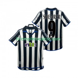 Maglia Newcastle United SHEARER 9 2000 2001 Retro Divisa Home Manica Corta ,Uomo