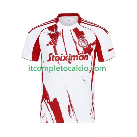 Maglia Olympiacos Divisa Away 2025-2026 Manica Corta ,Uomo