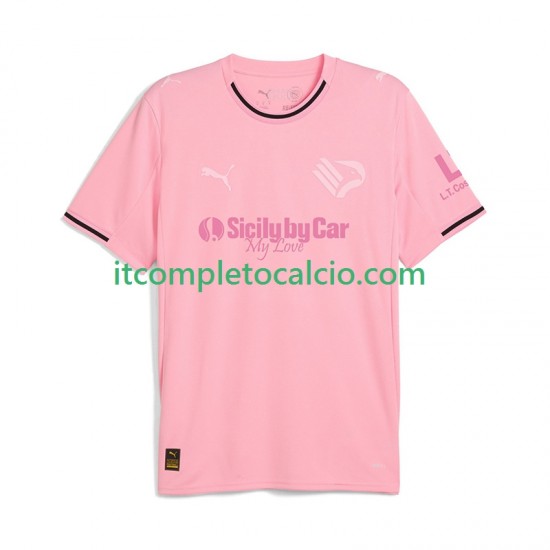 Maglia Palermo Divisa Home 2025-2026 Manica Corta ,Uomo