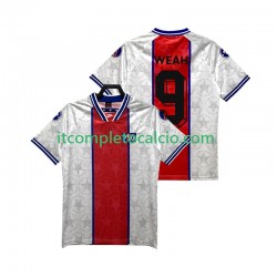 Maglia Paris Saint-Germain WEAH 9 1995 Retro Divisa Away 1994 Manica Corta ,Uomo