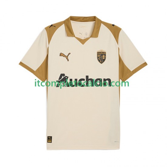 Maglia RC Lens Terza Divisa 2025-2026 Manica Corta ,Uomo
