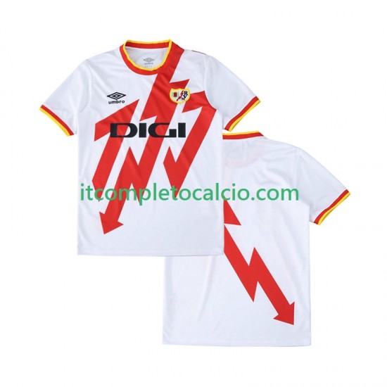 Maglia Rayo Vallecano Divisa Home 2025-2026 Manica Corta ,Uomo