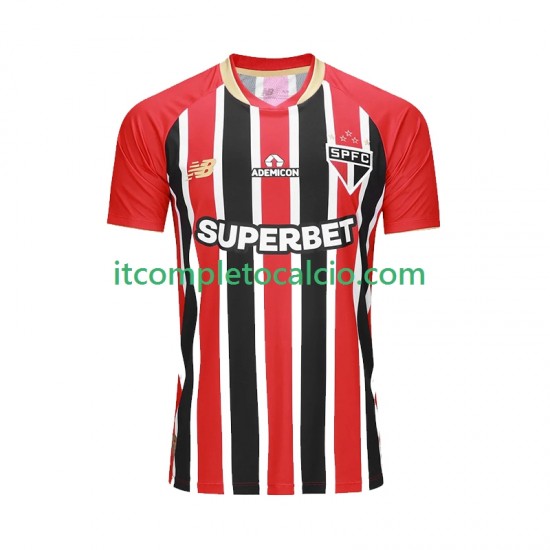 Maglia Sao Paulo Divisa Away 2025-2026 Manica Corta ,Uomo