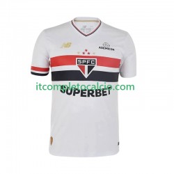 Maglia Sao Paulo Divisa Home 2025-2026 Manica Corta ,Uomo