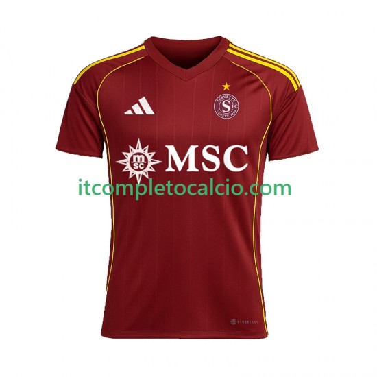 Maglia Servette FC Divisa Home 2025-2026 Manica Corta ,Uomo