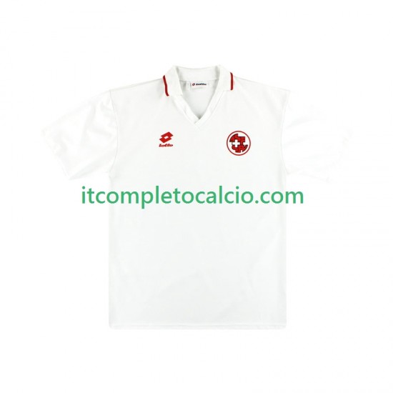 Maglia Svizzera Retro Divisa Away 1994 Manica Corta ,Uomo