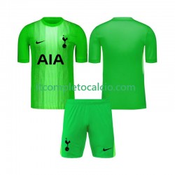 Maglia Tottenham Hotspur Portiere Divisa Home 2025-2026 Manica Corta ,Bambino
