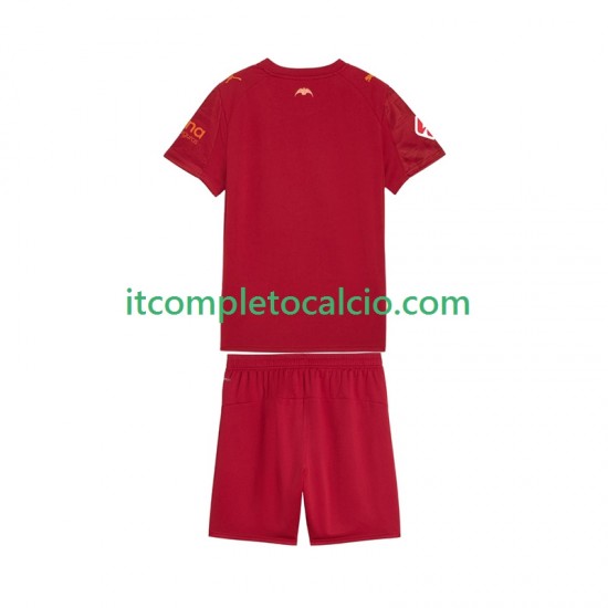 Maglia Valencia CF Divisa Away 2025-2026 Manica Corta ,Bambino
