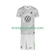 Maglia VfL Wolfsburg Divisa Away 2025-2026 Manica Corta ,Bambino
