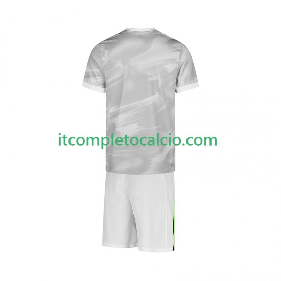 Maglia VfL Wolfsburg Divisa Away 2025-2026 Manica Corta ,Bambino