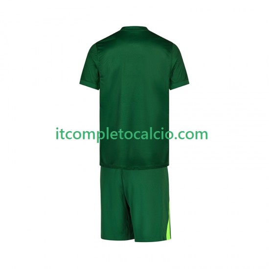 Maglia VfL Wolfsburg Divisa Home 2025-2026 Manica Corta ,Bambino