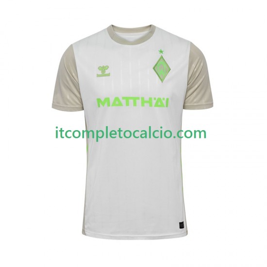 Maglia Werder Bremen Divisa Away 2025-2026 Manica Corta ,Uomo