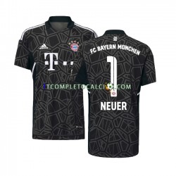 Maglia FC Bayern München Manuel Neuer 1 Portiere Divisa Away 2022-2023 Manica Corta ,Uomo