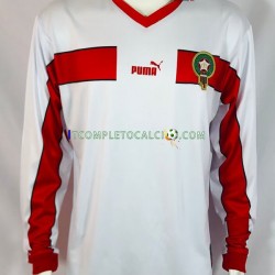 Maglia Marocco Retro Divisa Away 1998 Manica Lunga ,Uomo