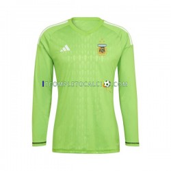 Maglia Argentina Portiere Divisa Home Mondiali 2022 Manica Lunga ,Uomo
