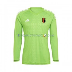 Maglia Belgio Portiere Divisa Home 2021-2022 Manica Lunga ,Uomo