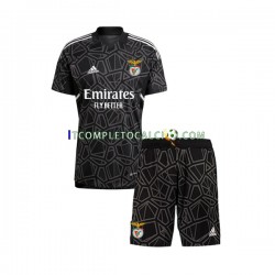 Maglia Benfica Portiere Divisa Away 2022-2023 Manica Corta ,Bambino