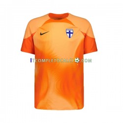Maglia Finlandia Portiere Divisa Home 2022-2023 Manica Corta ,Uomo