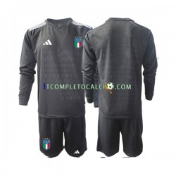 Maglia Italia Portiere Divisa Away 2023 Manica Lunga ,Bambino