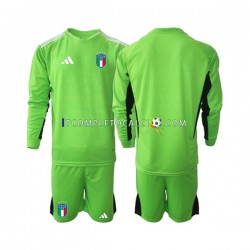 Maglia Italia Portiere Divisa Home 2023 Manica Lunga ,Bambino