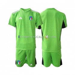 Maglia Italia Portiere Divisa Home 2023 Manica Corta ,Bambino