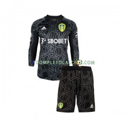 Maglia Leeds United Portiere Divisa Home 2022-2023 Manica Lunga ,Bambino